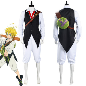 Seven Deadly Sins die sieben Todsünden Meliodas Cosplay Kostüm Uniform Version B