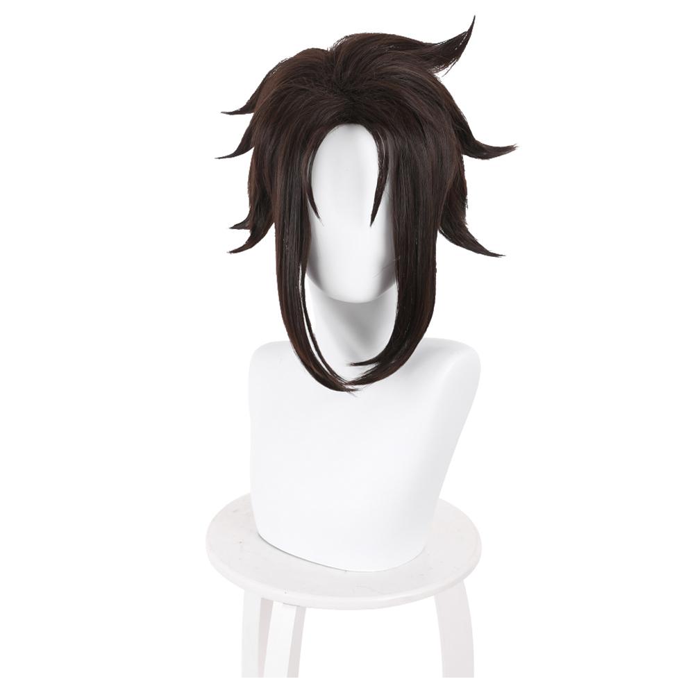 Shaman King Yoh Asakura Perücke Cosplay Perücke