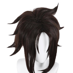 Shaman King Yoh Asakura Perücke Cosplay Perücke