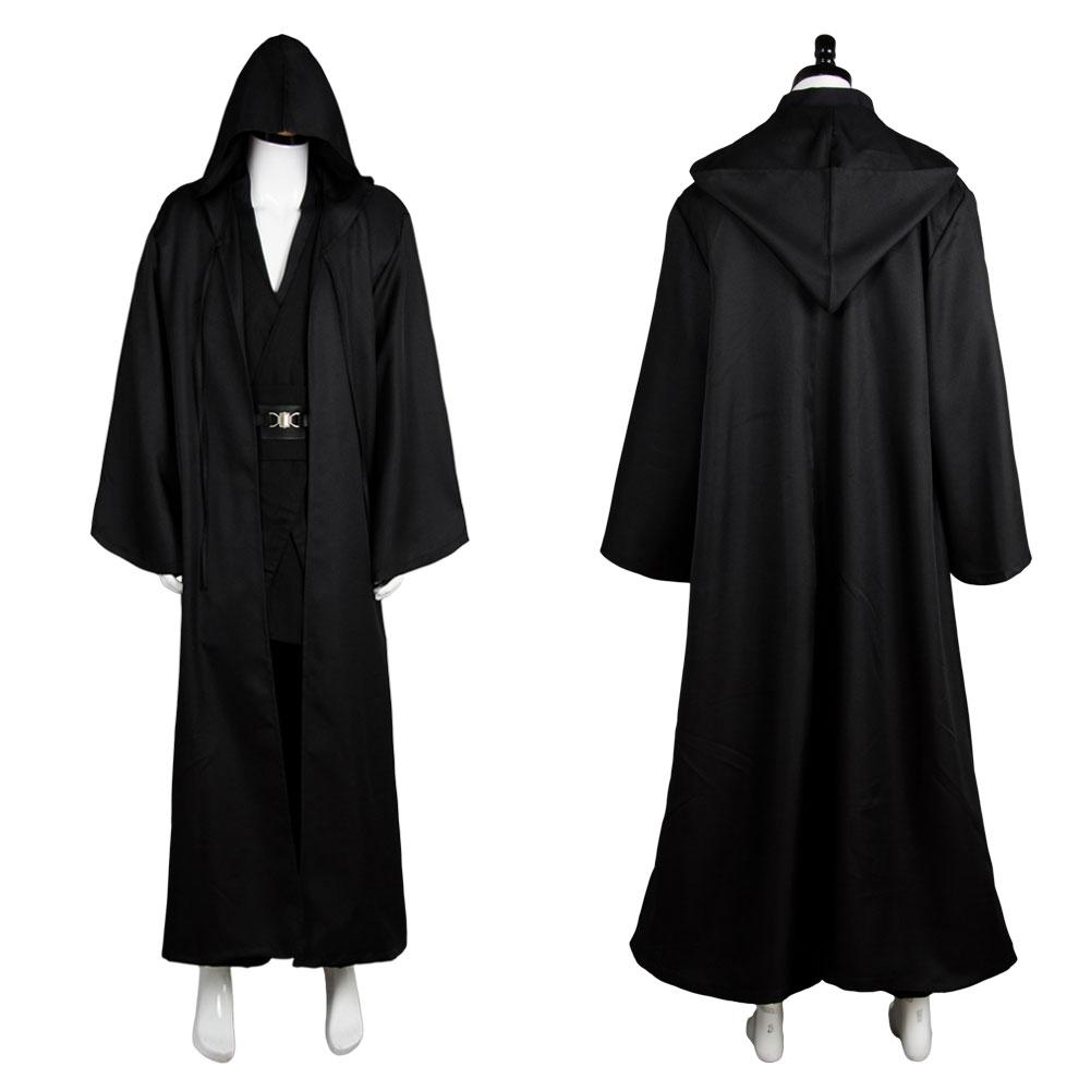 Star Wars Anakin Skywalker Cosplay Kostüm Kleidung Schwarz Version