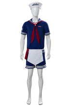 Laden Sie das Bild in den Galerie-Viewer, Steve Harrington Stranger Things 3 Scoops Ahoy Uniform Cosplay Kostüm NEU