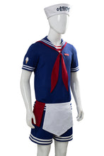 Laden Sie das Bild in den Galerie-Viewer, Steve Harrington Stranger Things 3 Scoops Ahoy Uniform Cosplay Kostüm NEU