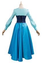 Laden Sie das Bild in den Galerie-Viewer, The Little Mermaid Arielle die Meerjungfrau Kleid Cosplay Kostüm Blau Kleid