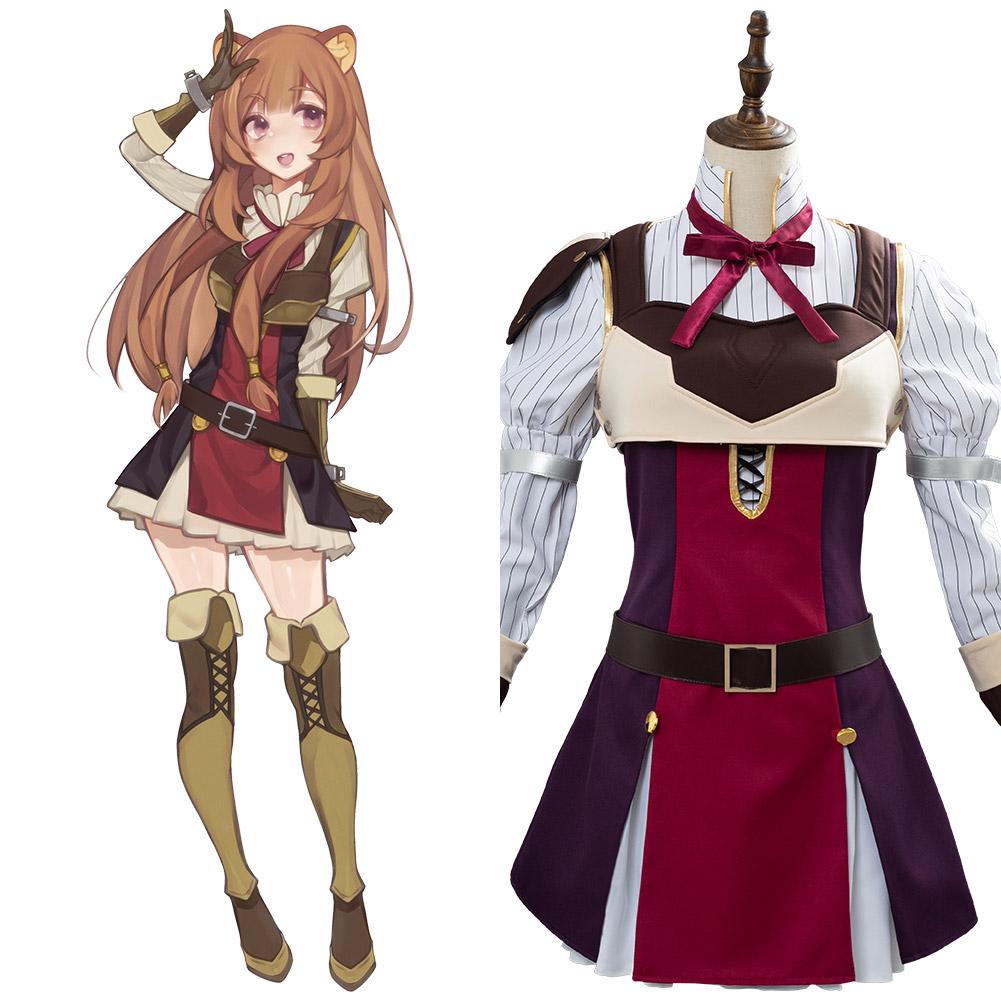 The Rising of the Shield Hero Cosplay Kostüm Raphtalia Kostüm