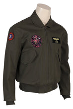 Laden Sie das Bild in den Galerie-Viewer, Top Gun 2 Tom Cruise Jacke Lt. Pete Maverick Mitchell Pilot Jacke Cosplay Kostüm