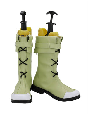 Volke Fire Emblem Stiefel Cosplay Schuhe Grün