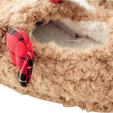 Laden Sie das Bild in den Galerie-Viewer, Weihnachten Winter Hausschuhe Memory Foam Plüsch Warm Gefüttert Pantoffel Fleece-Futter Slipper Kuschelig Indoor