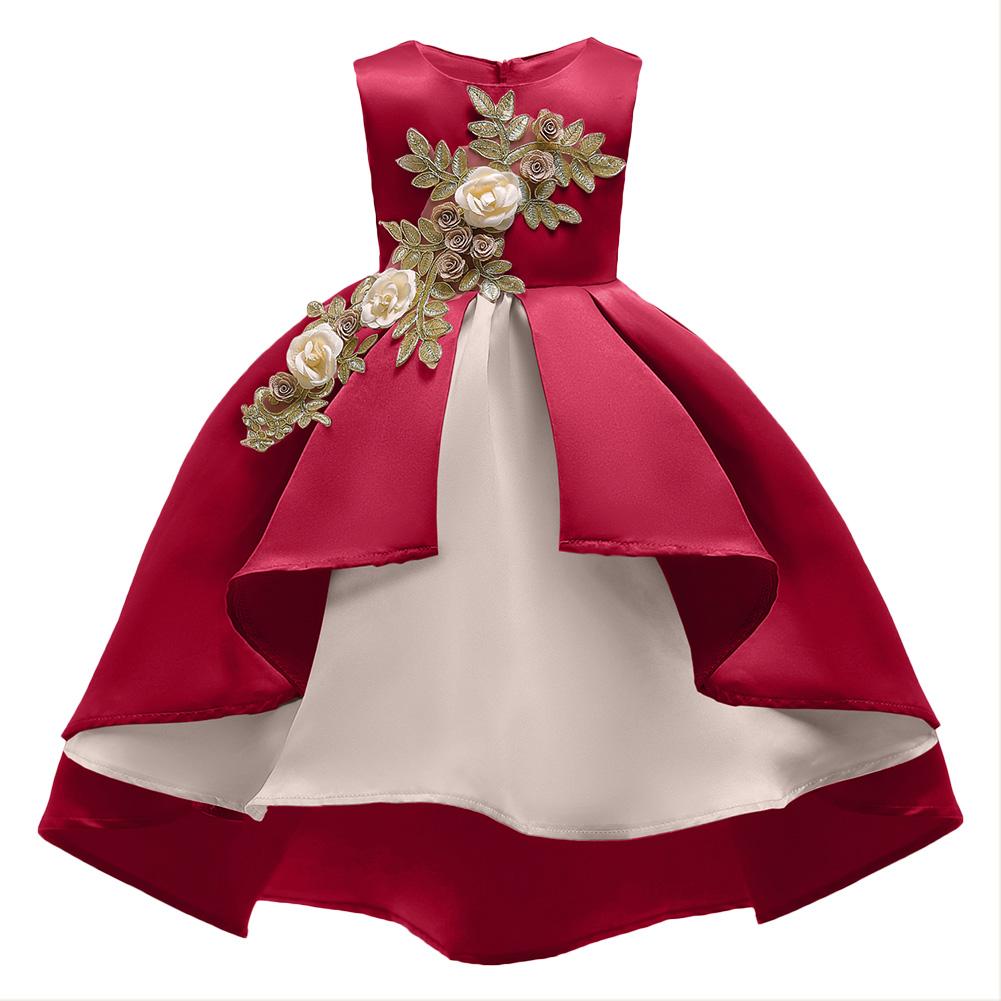 Weihnachtskleid Party Kleid für Mädchen Tanzparty Mädchen Kleid Festzug Prinzessin Hochzeit Kleidung