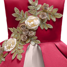 Laden Sie das Bild in den Galerie-Viewer, Weihnachtskleid Party Kleid für Mädchen Tanzparty Mädchen Kleid Festzug Prinzessin Hochzeit Kleidung