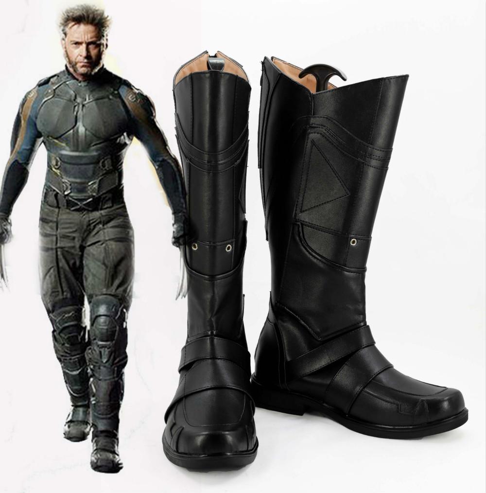 X-Men Logan Howlett Wolverine Stiefel Cosplay Schuhe