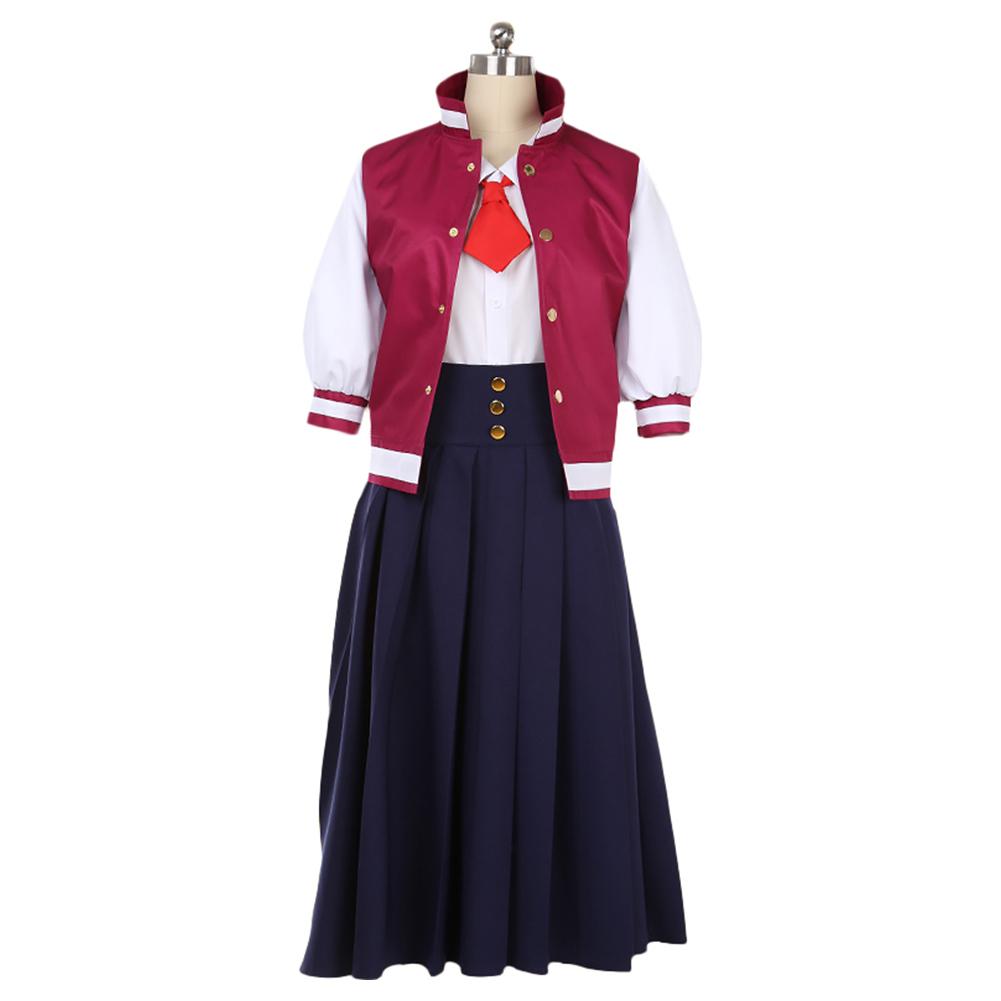 ZOMBIE LAND SAGA Saki Nikaidou Cosplay Kostüm Kleid für Erwachsene Damen