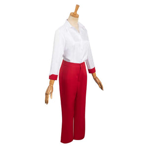 Barbie Film Margot Robbie Damen Cosplay rotes Kostüm Sets Halloween Karneval Outfits