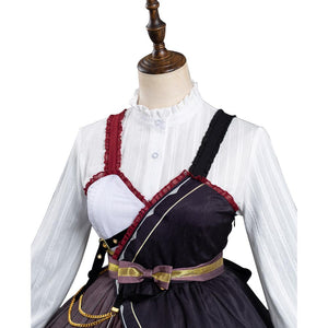 Kazuhha Genshin Impact Cosplay Kostüm Lolita Outfits Halloween Karneval Kleid