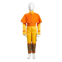 Laden Sie das Bild in den Galerie-Viewer, Avatar – Der Herr der Elemente Aang Cosplay Kostüm Kinder Jumpsuit Jungen Halloween Karneval Kostüm - cosplaycartde