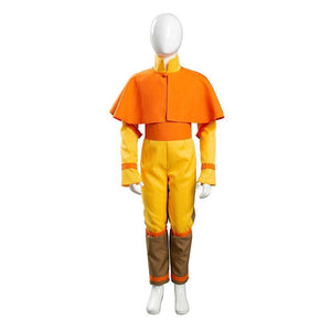 Avatar – Der Herr der Elemente Aang Cosplay Kostüm Kinder Jumpsuit Jungen Halloween Karneval Kostüm - cosplaycartde