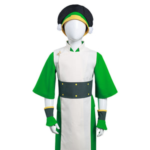 Kinder Avatar Toph Beifong Kostüm The Last Airbender Der Herr der Elemente Cosplay Kostüm