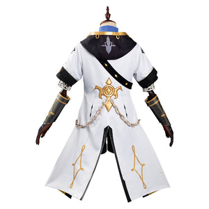 Genshin Impact Albedo Kostüm Halloween Karneval Cosplay Outfits