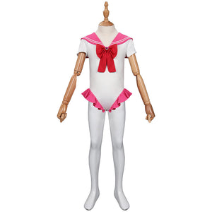 Kinder Mädchen Sailor Moon Tsukino Usagi Cosplay Bademode Sommer einteiliger Badeanzug