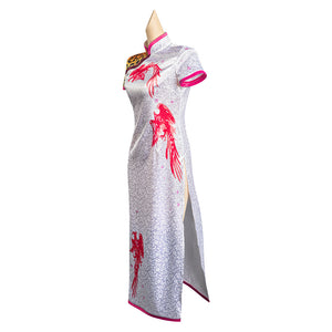 Hell's Paradise: Jigokuraku Sagiri Cheongsam Kleid Cosplay Halloween Karneval Outfits