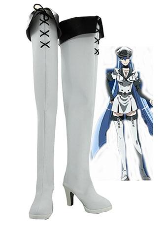 Akame ga KILL! Esdeath Empire General schuhe Cosplay Schuhe