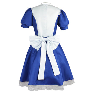 Alice: Madness Returns Alice Kleid Cosplay Kostüm Set