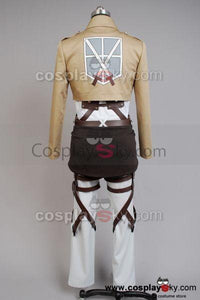 Shingeki no Kyojin Attack on Titan Mikasa Ackerman Cosplay Kostüm