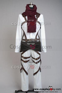 Shingeki no Kyojin Attack on Titan Mikasa Ackerman Cosplay Kostüm