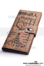 Laden Sie das Bild in den Galerie-Viewer, Attack on Titan Shingeki no Kyojin Pleather Purse Wallet