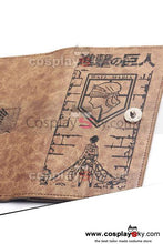 Laden Sie das Bild in den Galerie-Viewer, Attack on Titan Shingeki no Kyojin Pleather Purse Wallet