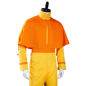 Avatar Aang Jumpsuit Avatar Der Herr der Elemente Aang Cosplay Halloween Karneval Kostüm