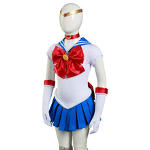 Laden Sie das Bild in den Galerie-Viewer, Sailor Moon Kinder Tsukino Usagi/Sailor Jupiter/Sailor Mars Kostüm Mädchen Halloween Karneval Kostüm - cosplaycartde