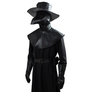 Steampunk Gotik Plague Doctor Pestartz Pest Doktor Kostüm Halloween Kostüm Version C