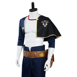 Black Clover Asta Kostüm Cosplay Halloween Karneval Outfits