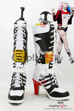 Laden Sie das Bild in den Galerie-Viewer, Batman Suicide Squad Harley Quinn Stiefel Cosplay Schuhe