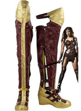 Batman v Superman:Dawn of Justice Wonder Woman Cosplay Schuhe