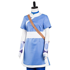 Avatar: the last Airbender Katara Der Herr der Elemente Cosplay Kostüm Halloween Karneval Kostüm - cosplaycartde