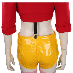 Cowboy Bebop Faye Valentine Cosplay Kostüm Halloween Karneval Outfits