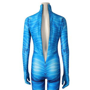 Avatar: The Way of Water Neytiri Jumpsuit Cosplay Halloween Karneval Outfits