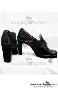 Black Butler Ciel Cosplay Stiefel Schwarz Schuhe Maßgeschneiderte