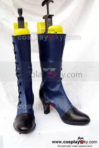 Black Butler Ciel Cosplay Stiefel Schuhe Blau