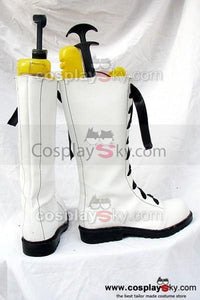 Black Butler Ciel Cosplay Stiefel Schuhe Weiß