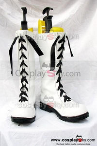 Black Butler Ciel Cosplay Stiefel Schuhe Weiß