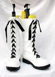 Black Butler Ciel Cosplay Stiefel Schuhe Weiß