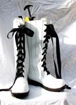 Black Butler Ciel Cosplay Stiefel Weiß Schuhe