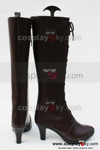 Laden Sie das Bild in den Galerie-Viewer, Black Butler Grell Cosplay Stiefel Schuhe