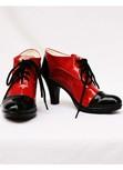 Black Butler Grell Cosplay Schuhe Stiefel Schwarz und Rot