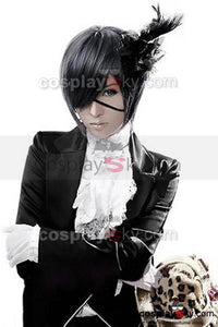 Black Butler Kuroshitsuji Ciel Phantomhive Cosplay Kurzfristig Perücke