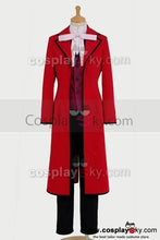 Laden Sie das Bild in den Galerie-Viewer, Black Butler Shinigami Grell Sutcliff Cosplay Kostüm