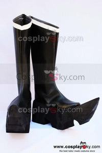 Schwarz Golden Saw Cosplay Stiefel Schuhe Maßgeschneiderte