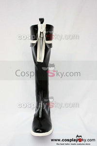 Schwarz Rock Shooter Cosplay Stiefel Schuhe Maßgeschneiderte